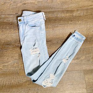 American Eagle High-Rise Distressed Jean Jeggings